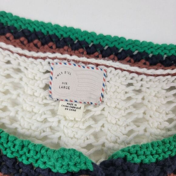 Anthropologie Postmark STCL Knit Cardigan Button Up Womens size Large - Picture 7 of 8